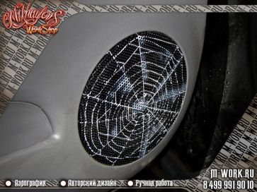 Isuzu VehiCross. Аэрография салона и багажника. Фото 8