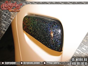 Голографическая покраска автомобиля Toyota. Фото 5