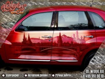 Аэрография Chrysler PT cruiser. Фото 4