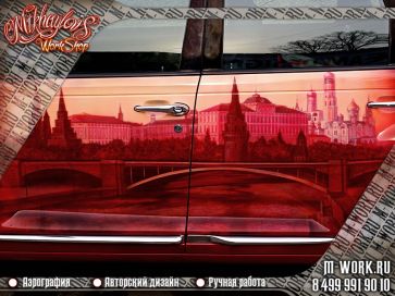 Аэрография Chrysler PT cruiser. Фото 5
