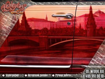 Аэрография Chrysler PT cruiser. Фото 6