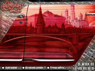 Аэрография Chrysler PT cruiser. Фото 7