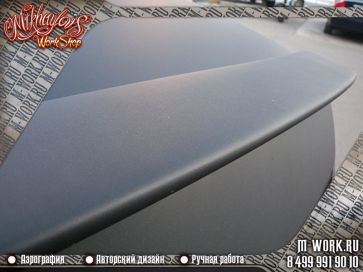 Ультраматовое тактильное покрытие на автомобиле Мерседес. Фото 7