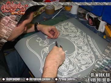 Программа "Индивидуального курса выходного дня"<br />
школы аэрографии Mikhaylov's Workshop. Фото 5