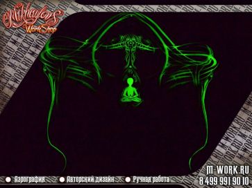 Продвинутый курс - работа с эксклюзивными супер-красками + пинстрайпинг (Pinstriping)!. Фото 5