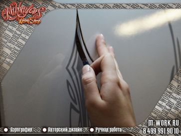 Продвинутый курс - работа с эксклюзивными супер-красками + пинстрайпинг (Pinstriping)!. Фото 18