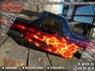 Продвинутый курс - работа с эксклюзивными супер-красками + пинстрайпинг (Pinstriping)!. Фото 10