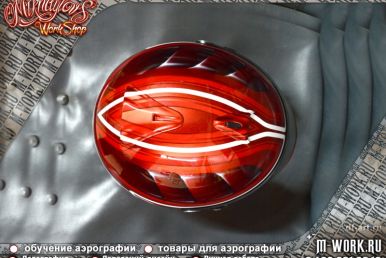 Аэрография шлема Golikov. Фото 7