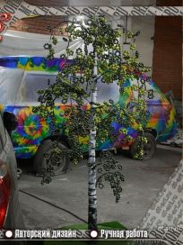 арт-объект "Бисерное дерево". Фото 1