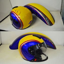 Аэрография шлема в стиле мотоцикла, да или нет?. Фото 6